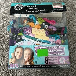 Loops & Threads Craft Cord Friendship Bracelet String